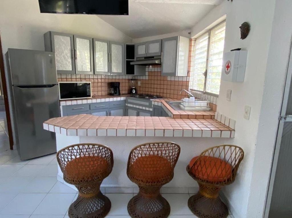 Villas Paraiso Manzanillo,Club Santiago Casa Playa エクステリア 写真
